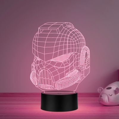 3D Illusion Antman Led Night Lamp with Multicolored Light Gift for Kids & Kids Room Decor